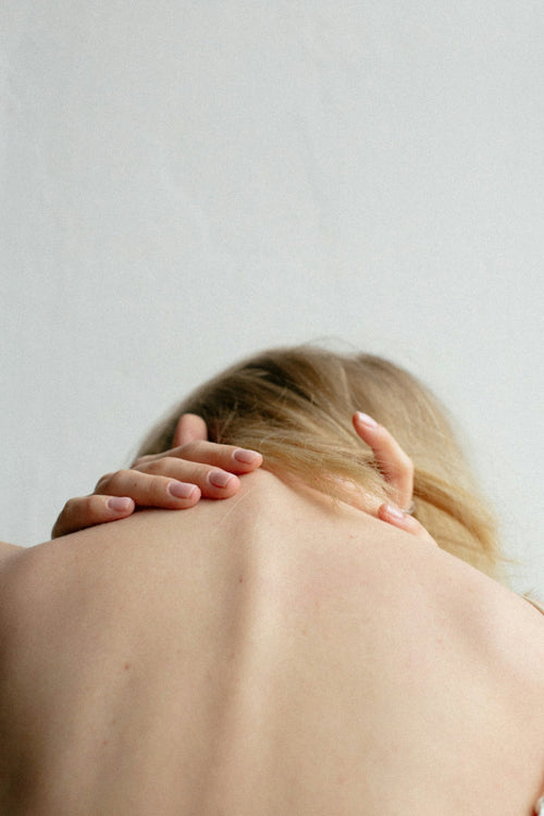 Relaxed neck and shoulders, free of tension